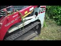 Bad luck w/ skid steer track - finishing the 4 ac tract