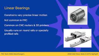 CAD Class Week 3 - Engineering & COTS