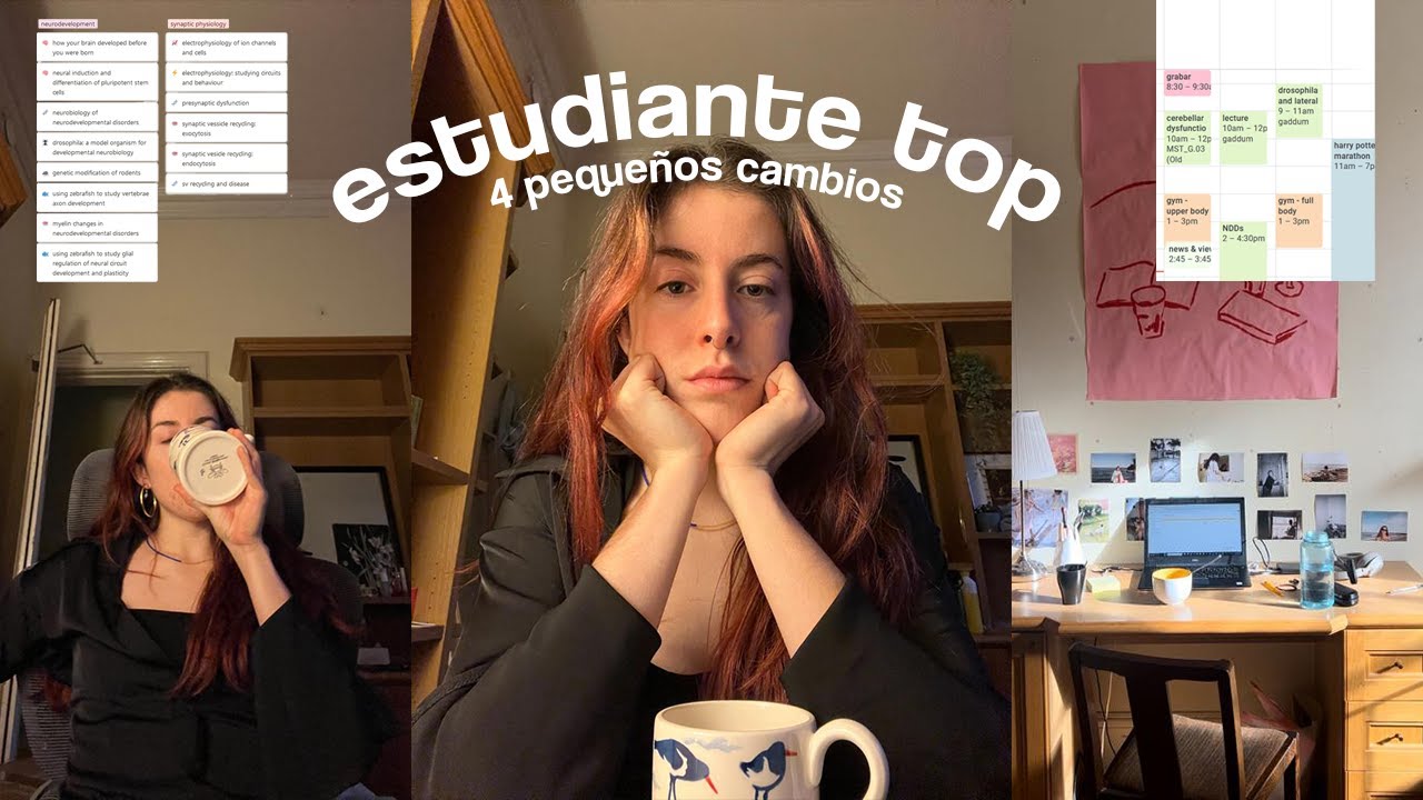 4 pequeños cambios para ser un estudiante top 💗 + estar al día con trabajo