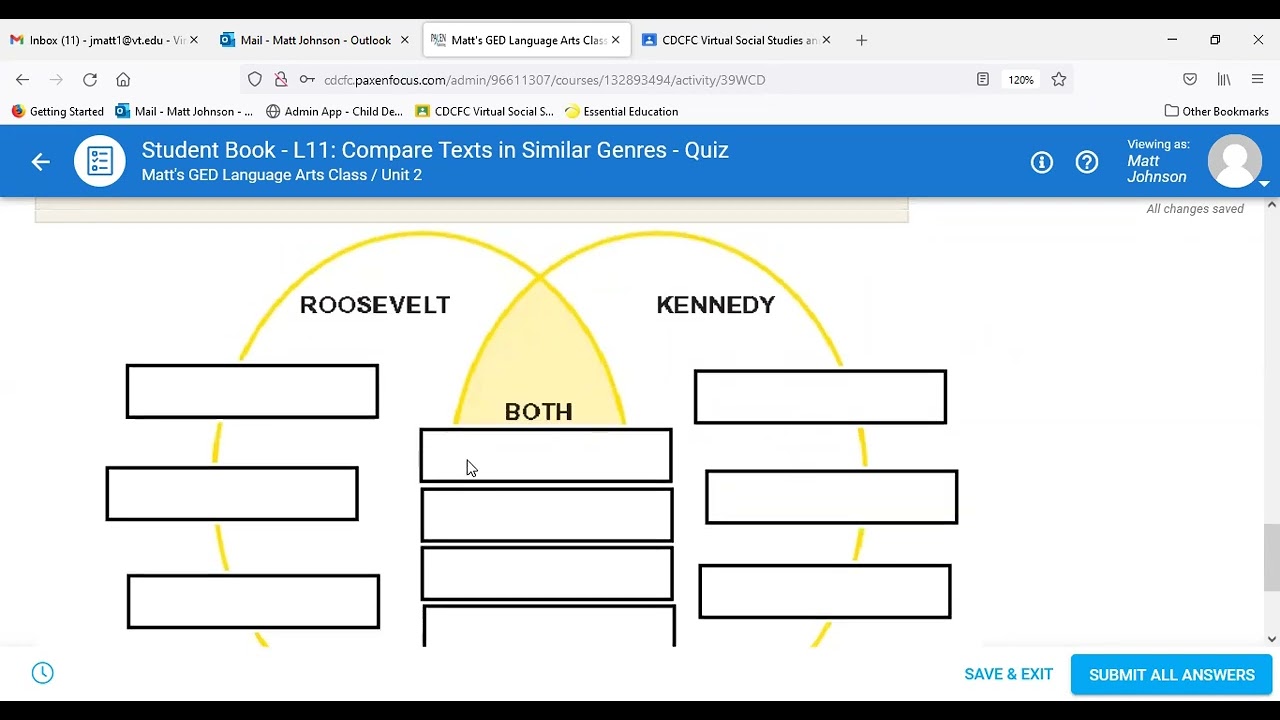 Language Arts 2 8 2022: Comparing Texts in Similar Genres