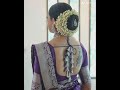 silk saree blouse back neck
