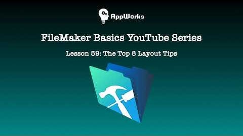 Lesson 59: Top 8 Tips for Layouts