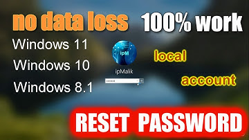 How To Reset Forgotten Password In Windows 11, 10, 8.1 ➡️Without Losing Data➡️Without programs[2025]