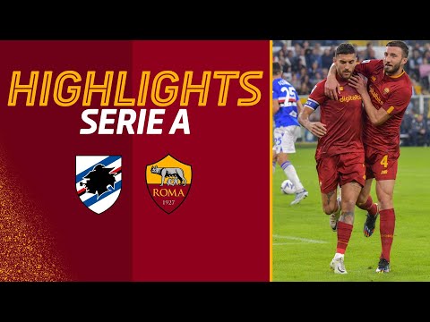 Sampdoria 0-1 Roma | Serie A Highlights 2022-23