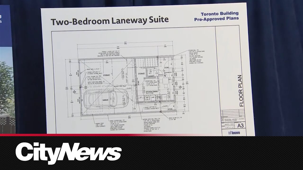Toronto releases pre-approved housing designs for garden, laneway ...