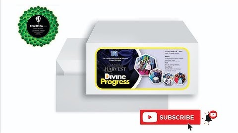 Lets Design Church Envelope - In-depth Tutorial | CorelDraw 2020