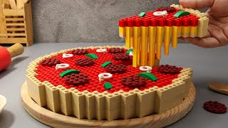 LEGO Deep Dish PIZZA: Remake the Iconic Chicago Cheese Stuffed Pizza in Bricks!