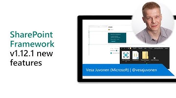 SharePoint Framework v1.12.1 new features