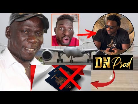 visa refusé par l'ambassade_Adamo raille keba seck et son prometteur Diery ngoné