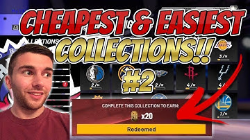 NBA 2K19 MYTEAM THE EASIEST AND CHEAPEST COLLECTIONS TO COMPLETE TO EARN TOKENS!! SETS FOR UNDER 40K