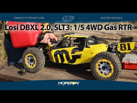 Losi DBXL 2.0, SLT3: 1/5 4WD Gas RTR