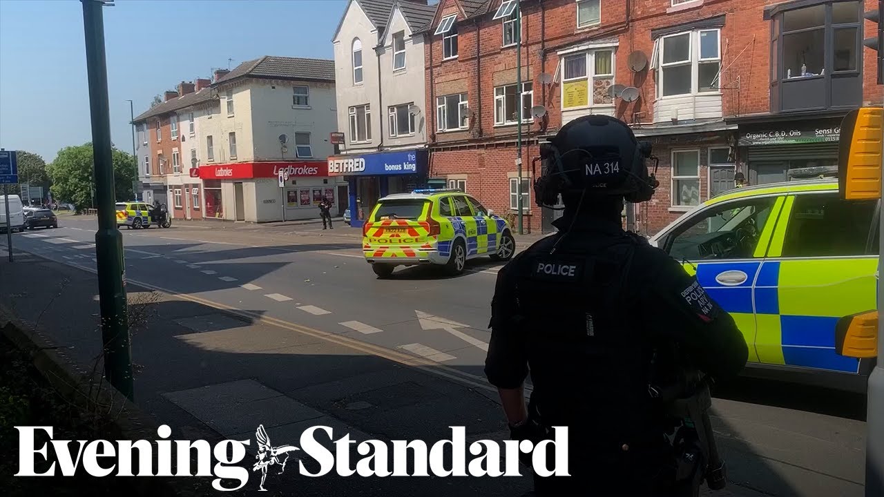 Eyewitnesses recall arrest of man in connection with series of violent attacks in Nottingham