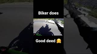 Bikers are good...