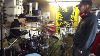 Anthrophagus -Death Metal Studio footage - Promo Song 2014