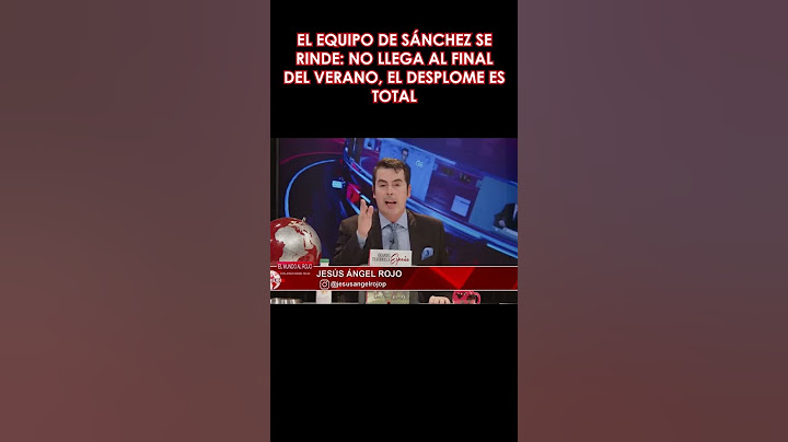 🔴EDITORIAL del DÍA🔴EL EQUIPO DE SÁNCHEZ SE RINDE  NO LLEGA AL FINAL DEL VERANO, EL DESPLOME ES TOTAL