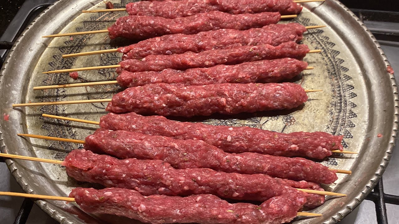 EVDE KOLAY ŞİŞ KEBABI TARİFİ-LÜLE KEBABI NASIL YAPILIR?şiş köfte tarifi EVDE KOLAY ŞİŞ KEBABI TARİFİ-LÜLE KEBABI NASIL YAPILIR?şiş köfte tarifi