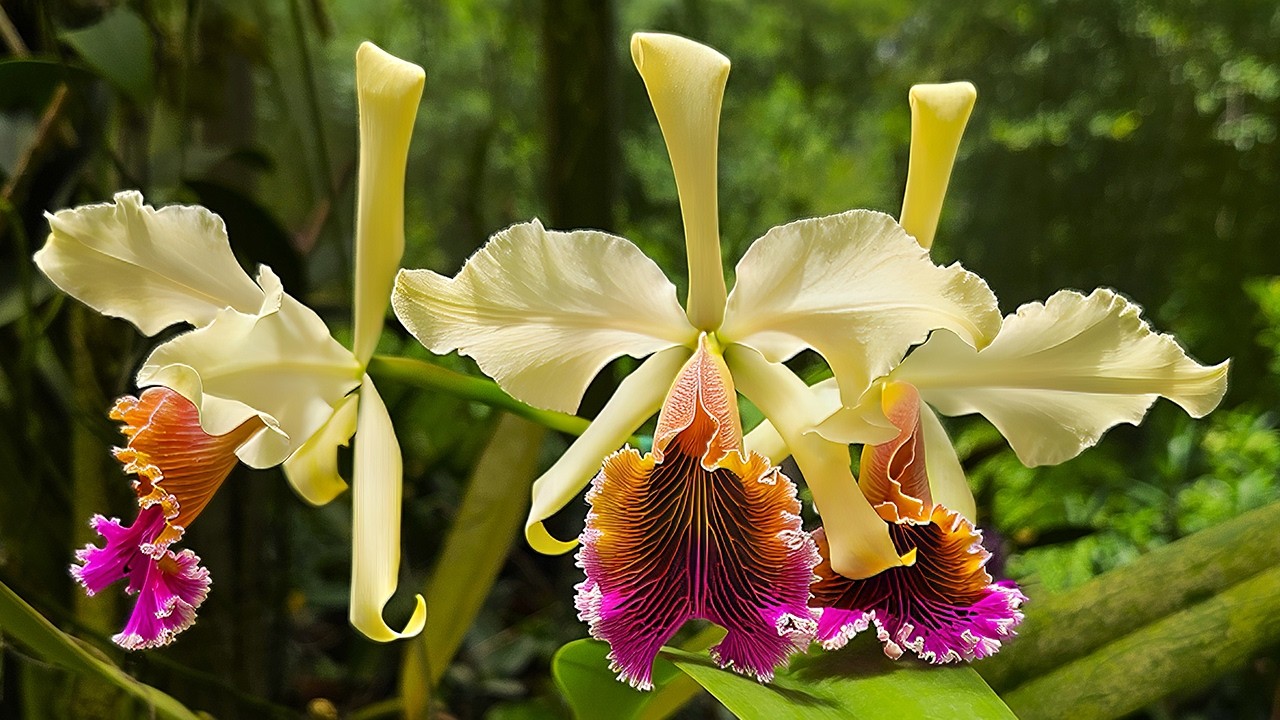 2025 July St. Augustine Orchid Society's Virtual Show Table