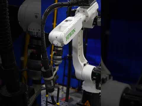 Work smarter, weld faster. Take a look at our Welding Robot! #hiwin #welding #automation #shorts