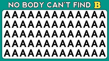 Find the Odd One Out | Number and Letter Edition - Quiz Challenge | Oddity Spotting