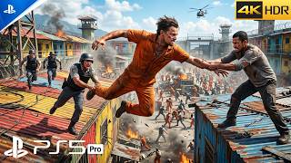 (PS5) Prison Escape | The Most ICONIC Mission Ever in the Series [4K 60FPS HDR] Uncharted 4 screenshot 1