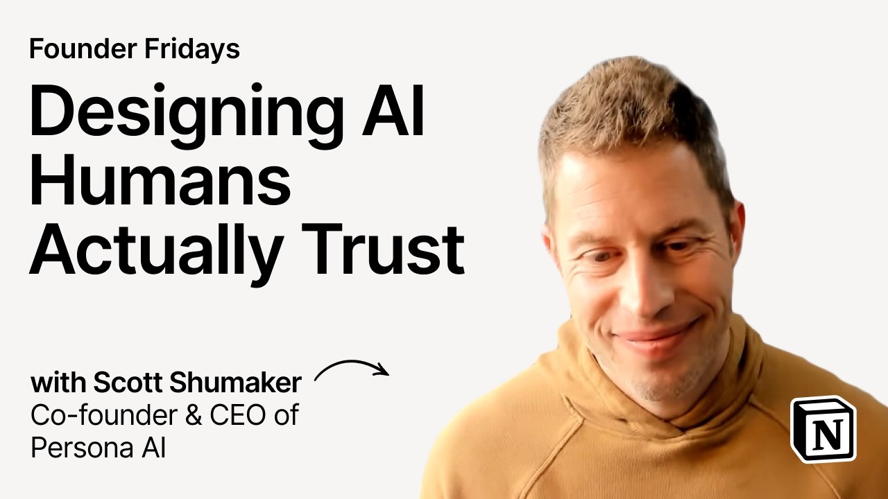 Founder Fridays: Building AI People Trust