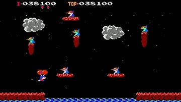 Game đập bóng bay ( Balloon Fight ) game 4 nút ngày xưa - NES