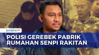 Gerebek Pabrik Rumahan Senjata Api Rakitan di Bandung dan Cipacing, Polisi Tangkap 5 Orang