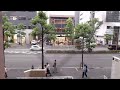 【京都ライブカメラ】京都市中心部・烏丸通の様子(京都市中京区)Live view of Karasuma Street in front of the Kyoto Shimbun newspaper