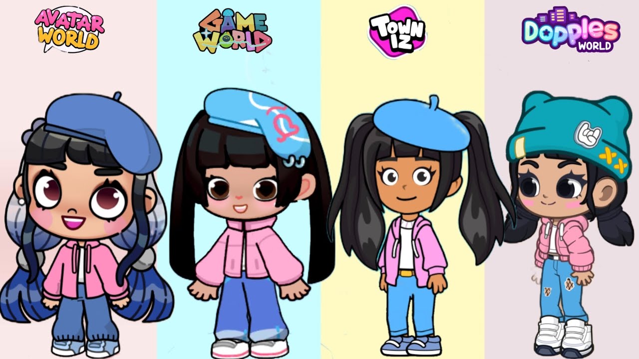 💞Ginger Snap Inspired Look In 4 Gameplay #pazu #avatarworld #gameworld #towniz 