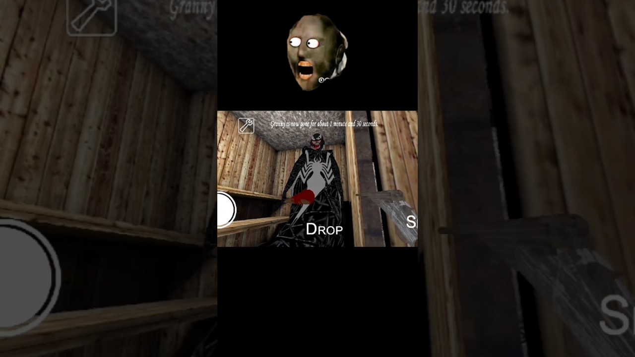 Spider Granny Revenge troll face edit😈⚡||