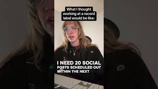 What it's like working at a record label