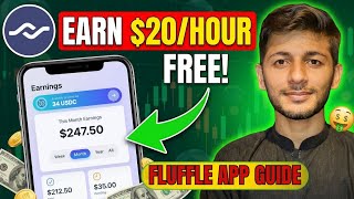 फ्लफल ऐप का संपूर्ण गाइड | दोस्तों को कॉल करके प्रति घंटे 20 डॉलर कमाएँ | फ्लफल ऐप से पैसे निकालना? screenshot 1