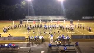 Mandeville High marching band.