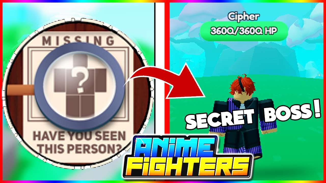 Where to find Secret Boss (Cipher) in Ninja City | Anime Fighters ...