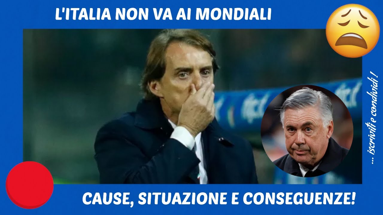L Italia Non Va Ai Mondiali