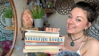 ASMR | My Favourite Books 📚 • Whispers • Page Turning • Birds Singing • Tapping • Tracing