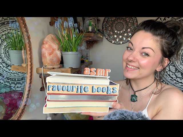 ASMR | My Favourite Books 📚 • Whispers • Page Turning • Birds Singing • Tapping • Tracing