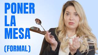 Thumbnail image for Formal Table Setting in Spanish | Etiquette and Real-Life Conversation
