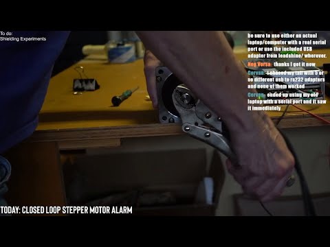Testing Stepper Motor Alarm Signals & Closed Loop Behavior- Fool Around and Find Out Friday 2