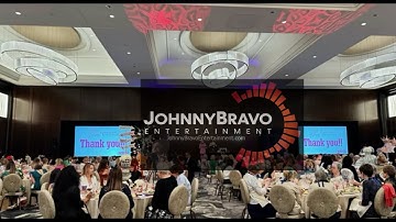 BravoAVL.com Audio-Visual-Lighting Set up = Post Oak Hotel Houston + AVL Engaging nonprofit donors