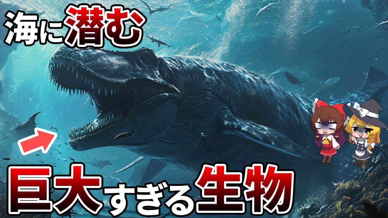 【総集編】海に隠された驚異⁈巨大生物の謎を解き明かす【ゆっくり解説】【作業用】【睡眠用】