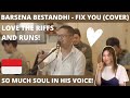 REACTION to See You On Wednesday | Barsena Bestandhi - Fix You (Coldplay Cover) 😍 (INDO SUB)