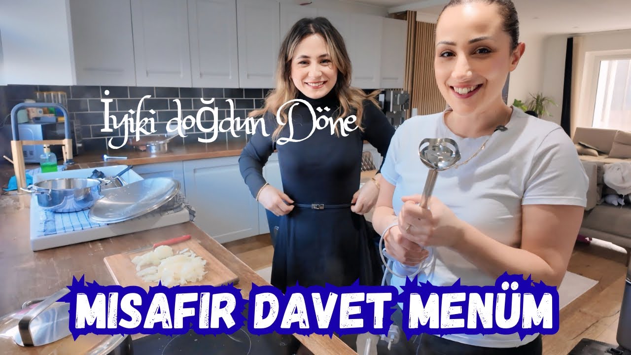 KUŞ SÜTÜ EKSİK BACIM 😂 ANNEM BABAM YEMEĞE GELDİLER, NİCE MUTLU SENELERE 🔥 | MUTFAK VLOG