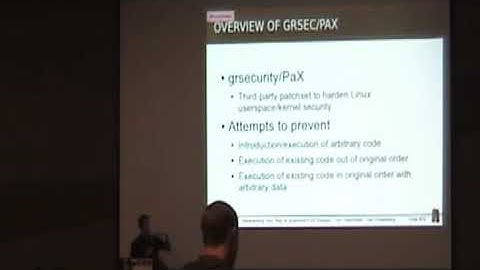 Kernel Fun   Jon Oberheide