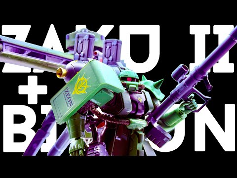 QUITE THE LARGE ARMAMENT INDEED | HG Thunderbolt Zaku II + Big Gun