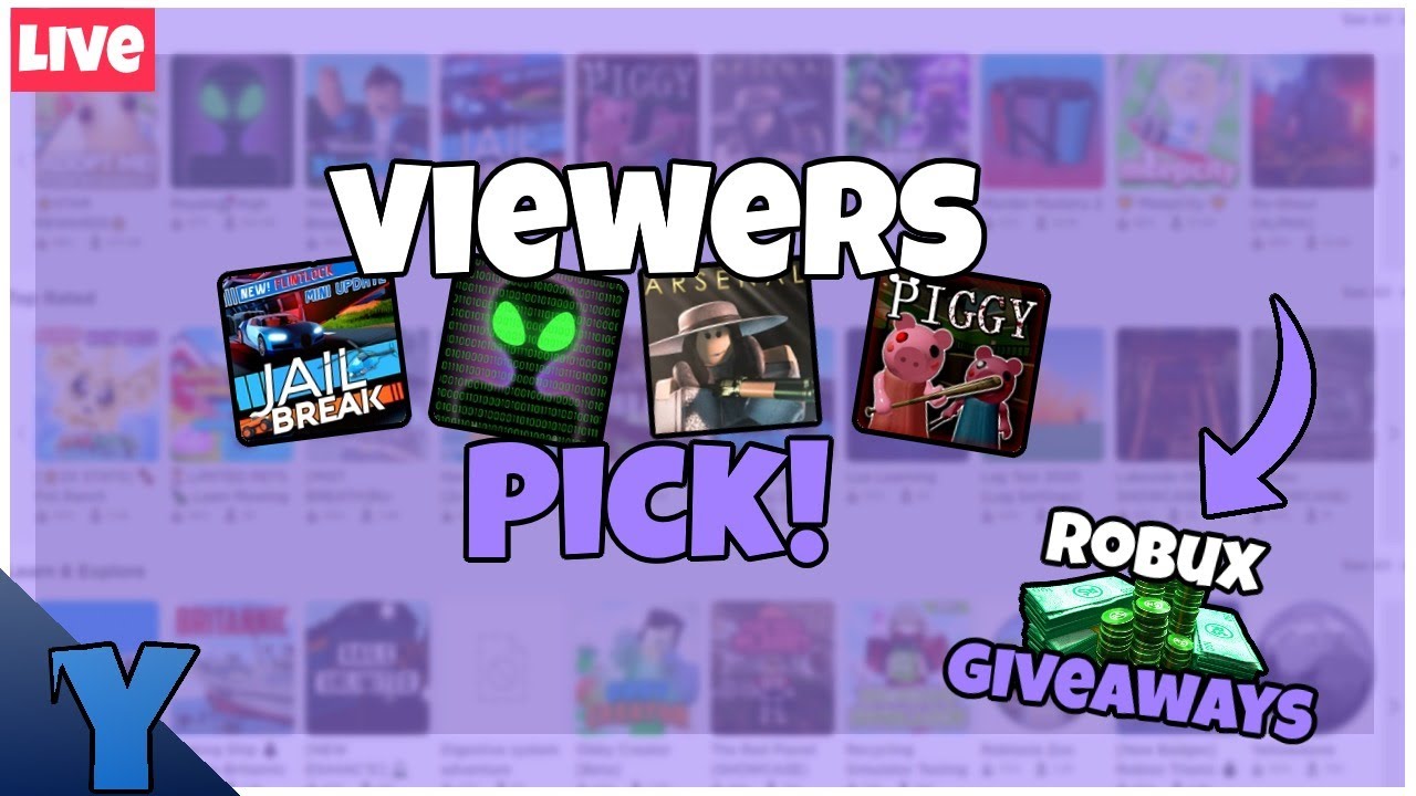 Free Robux Giveaways Random Roblox Games You Pick Games - wanna join my free v bucks giveaway roblox