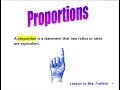 Understanding Proportions