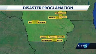 Reynolds issues disaster proclamation for 10 counties after severe storms