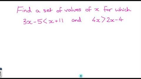 C1 linear inequalities