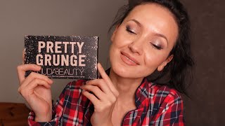 GRWM: палетка HUDA BEAUTY Pretty Grunge.